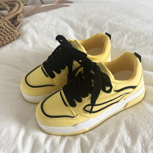 Damen Sportliche Sneakers mit modernem, atmungsaktivem Obermaterial und dämpfender Sohle EB
