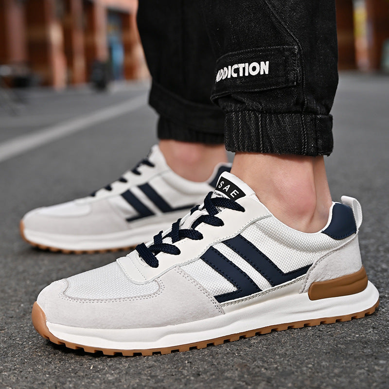 Damen Sportliche Sneakers mit atmungsaktiver Mesh-Oberfläche und rutschfester Sohle EB