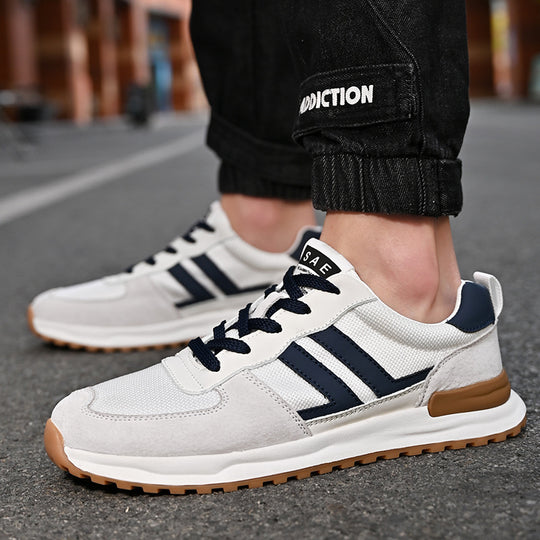 Damen Sportliche Sneakers mit atmungsaktiver Mesh-Oberfläche und rutschfester Sohle EB