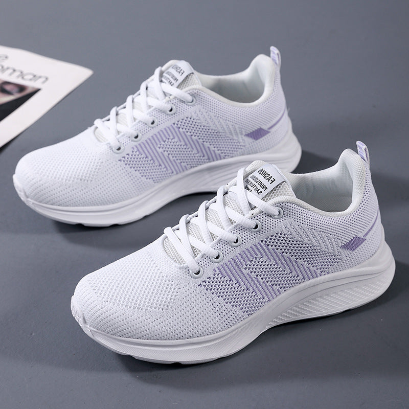 Damen Leichte und atmungsaktive Laufschuhe mit flexiblem Mesh-Obermaterial EB