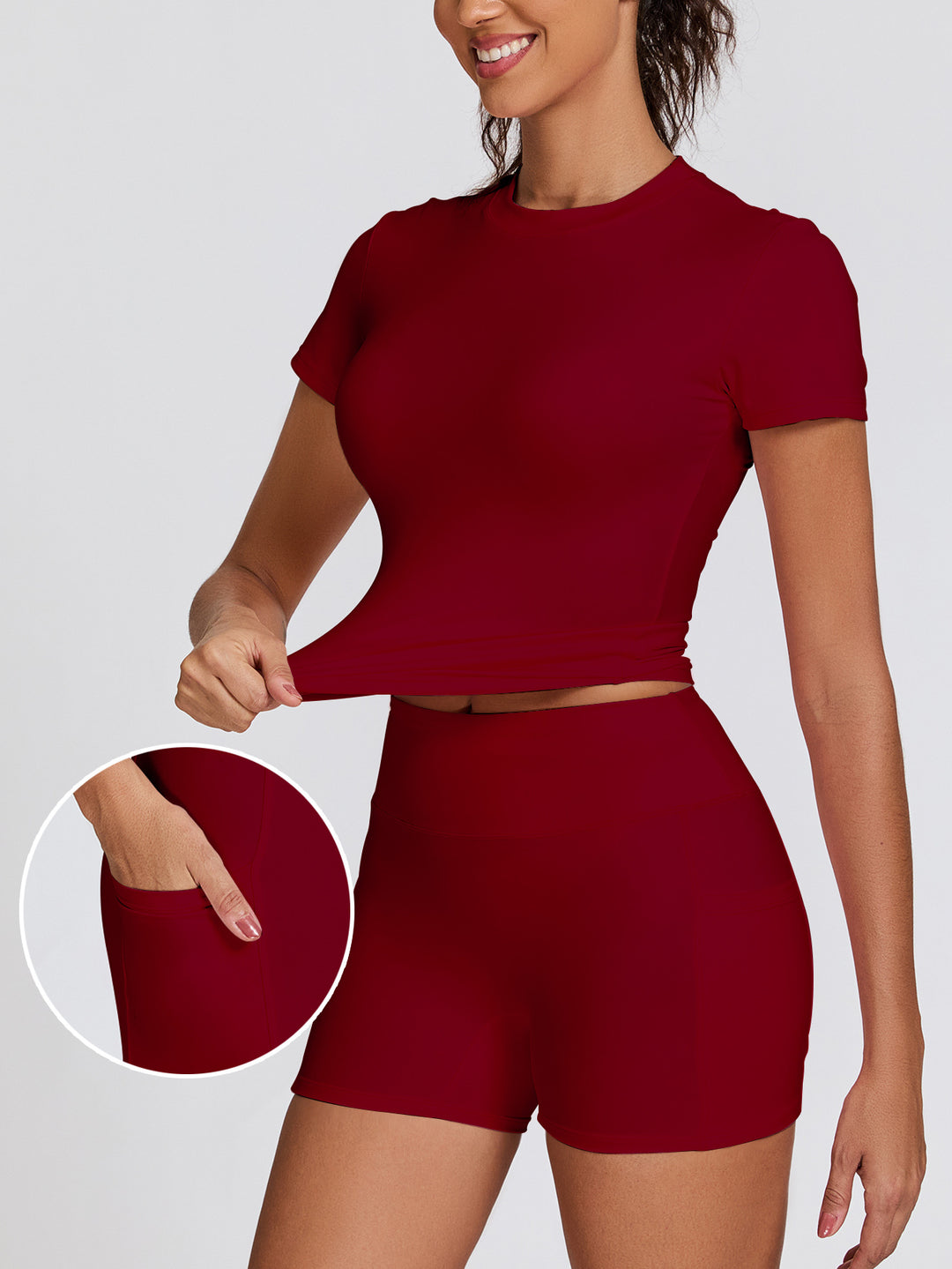 Damen Funktionsshirt mit körperbetonter Passform EB
