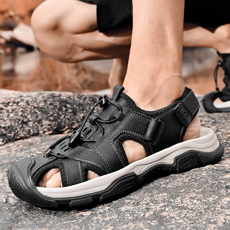 Herren Sportliche Outdoor-Sandalen mit atmungsaktivem Obermaterial EB