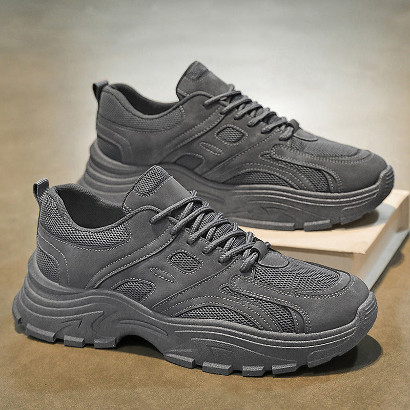 Damen Komfortable Sneakers mit atmungsaktiver Mesh-Konstruktion und stabiler Sohle EB