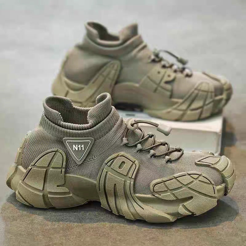Damen sportliche High-Top Sneakers mit innovativer Sohlentechnologie EB