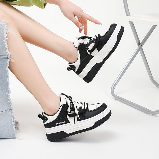 Damen Mode Sneakers mit verstärkter Sohle und atmungsaktiver Oberfläche EB