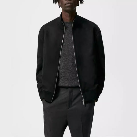Herren elegante und kuschelige Bomberjacke Hedi-Mode