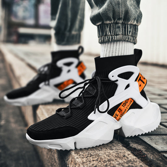 Damen Hohe Strick-Sneaker mit stabilisierenden Sohlen von EB