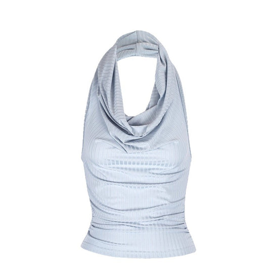 Damen Cowl-Neck Top mit raffinierten Raffungseffekten EB