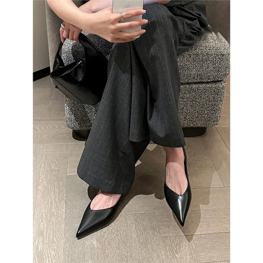 Damen Spitzenschuhe mit elegantem Ausschnitt EB
