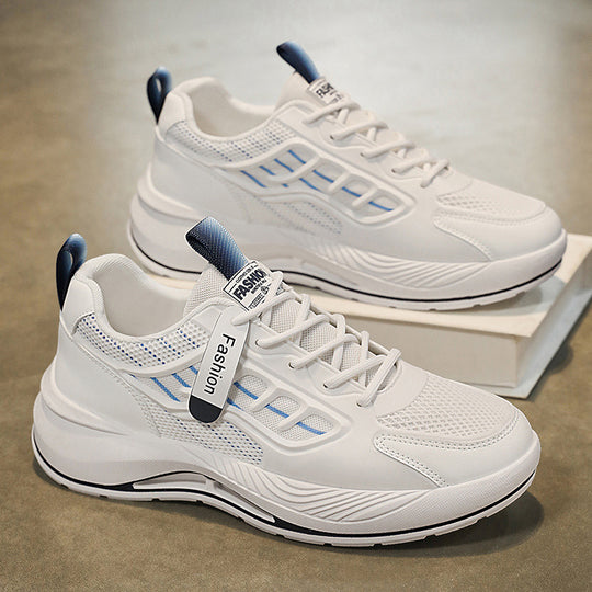 Damen Sportliche Sneaker mit atmungsaktiver Mesh-Oberfläche und dämpfendem Sohlenprofil EB