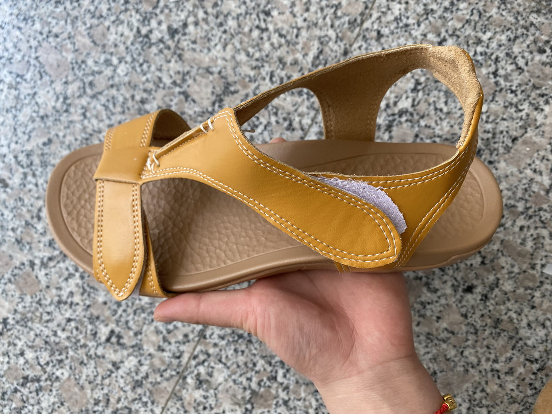 Damen Komfortable Sandalen mit verstellbaren Riemen EB