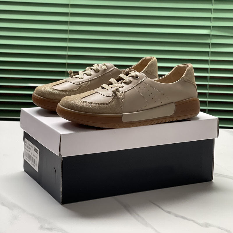 Damen Sportliche Sneaker mit eleganten Suede-Elementen EB