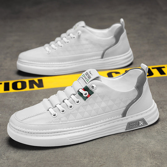Damen Sportliche Sneakers mit strukturiertem Obermaterial und bequemem Fußbett EB
