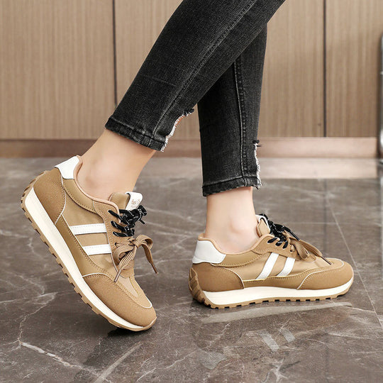 Damen Sportliche Sneakers mit atmungsaktiver Laufsohle und dämpfendem Komfort EB