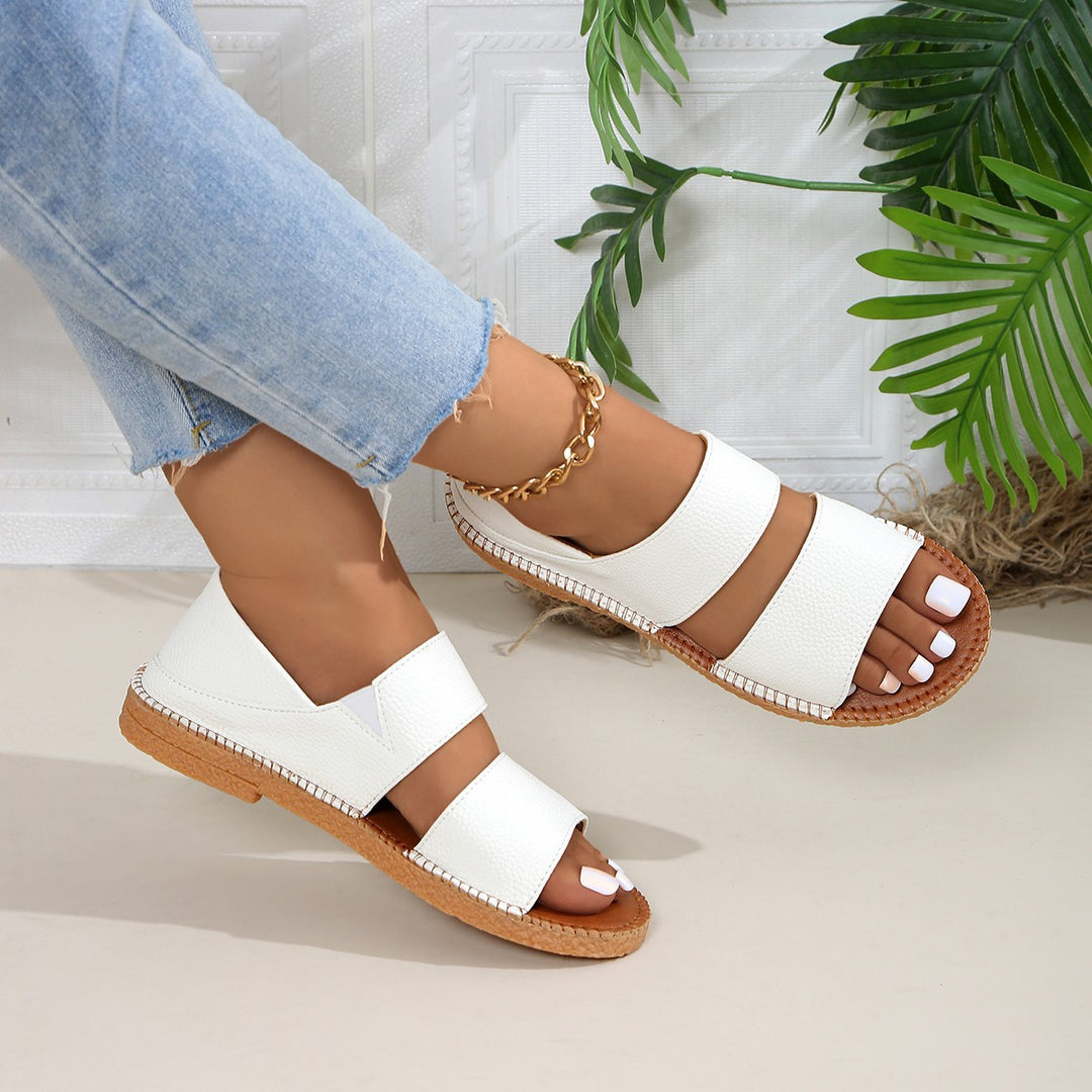Damen komfortable und stylische Riemchen-Sandalen EB