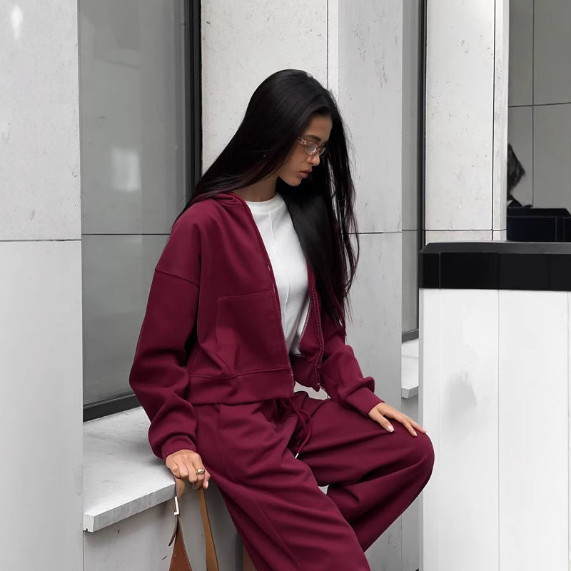Damen Sportliche Kapuzenjacke EB