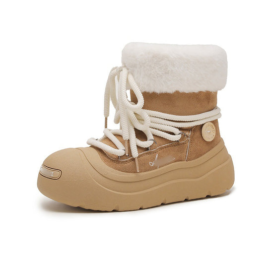Damen Winterstiefel mit flauschigem Futter EB