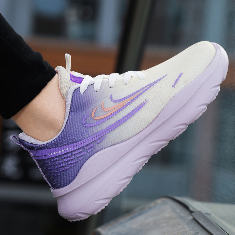 Damen Sportliche Laufschuhe mit dämpfender Sohle und atmungsaktivem Obermaterial EB