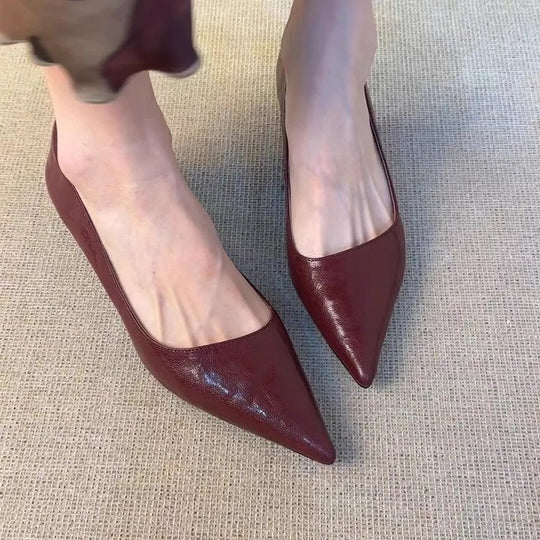 Damen elegante Pumps mit modischem Spitzendesign und bequemer Innensohle EB