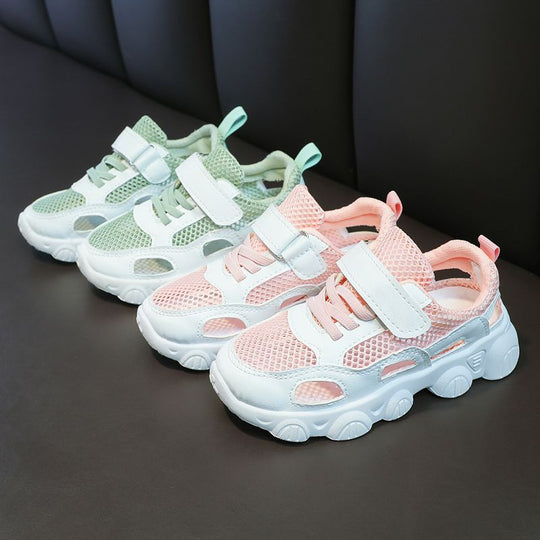 Damen Sportliche Sneaker mit atmungsaktivem Netzmaterial von EB