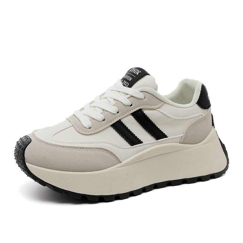 Damen Sportliche Plateau Sneakers mit innovativem Dämpfungssystem EB