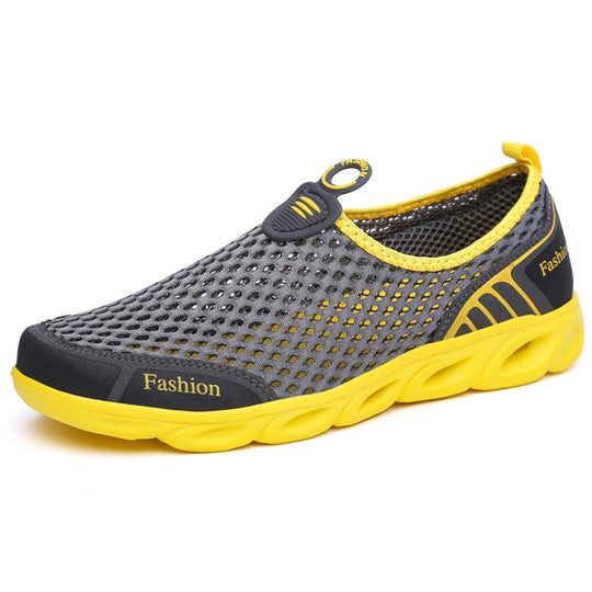 Damen Sportliche Mesh-Schuhe mit flexibler Sohle und atmungsaktiver Oberflächenstruktur EB