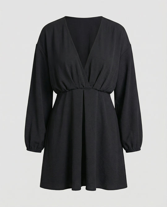 Damen sommerliche Kimono-Jacke mit lockerem Schnitt und dezenten Rüschendetails EB