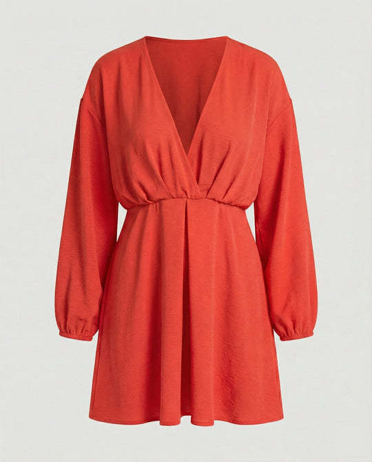 Damen sommerliche Kimono-Jacke mit lockerem Schnitt und dezenten Rüschendetails EB