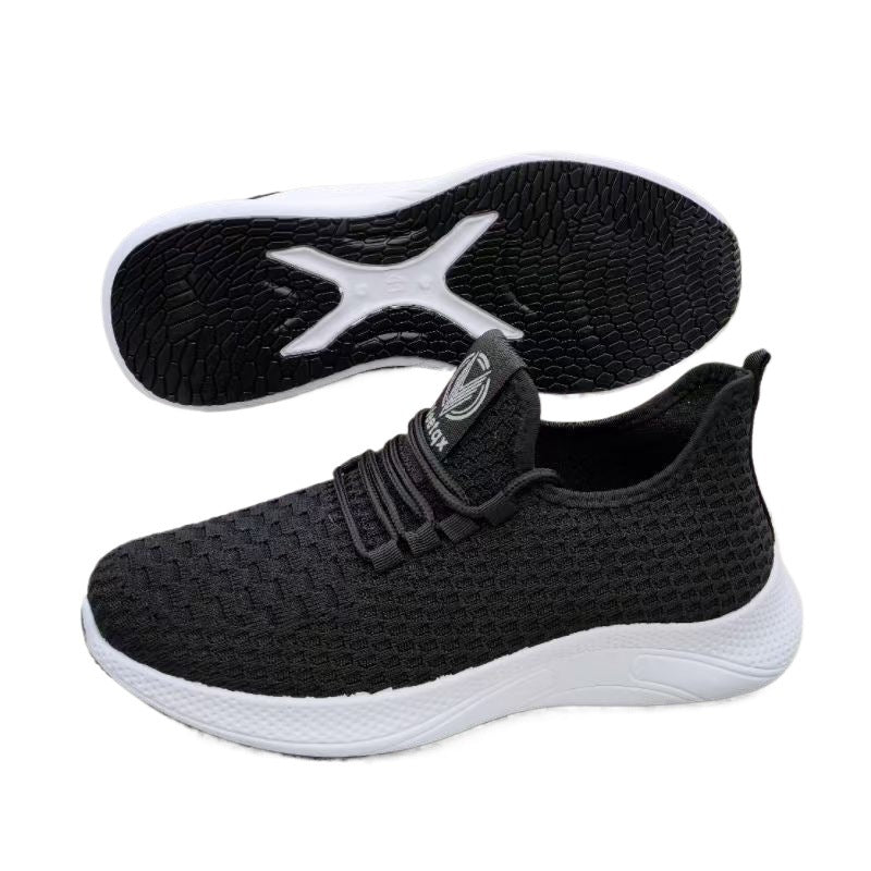 Damen Atmungsaktive Komfort-Sneaker mit elastischem Obermaterial EB