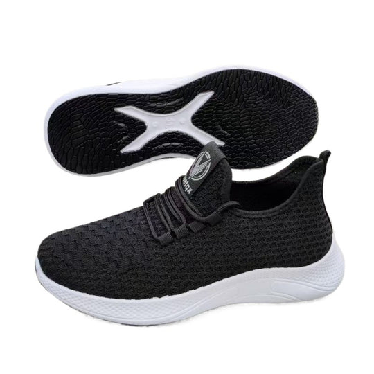 Damen Atmungsaktive Komfort-Sneaker mit elastischem Obermaterial EB