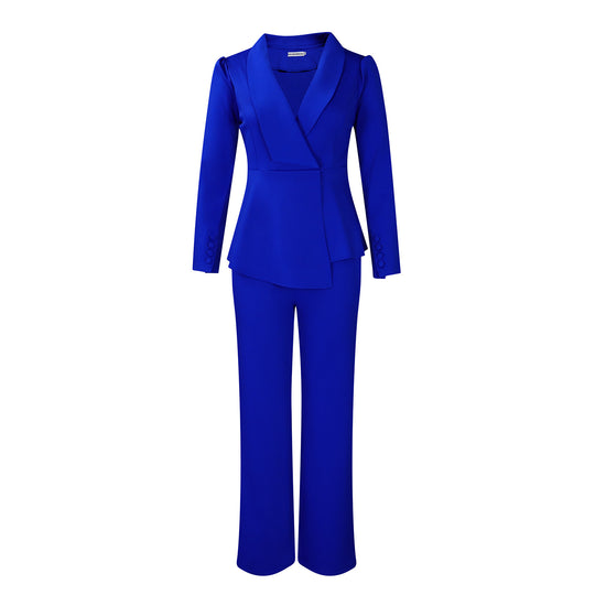 Damen Elegantes Blazer-Hosen-Set EB