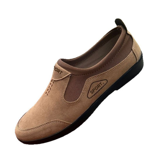 Herren Bequeme Slipper-Sneaker mit elastischem Einstieg und flexibler Sohle EB
