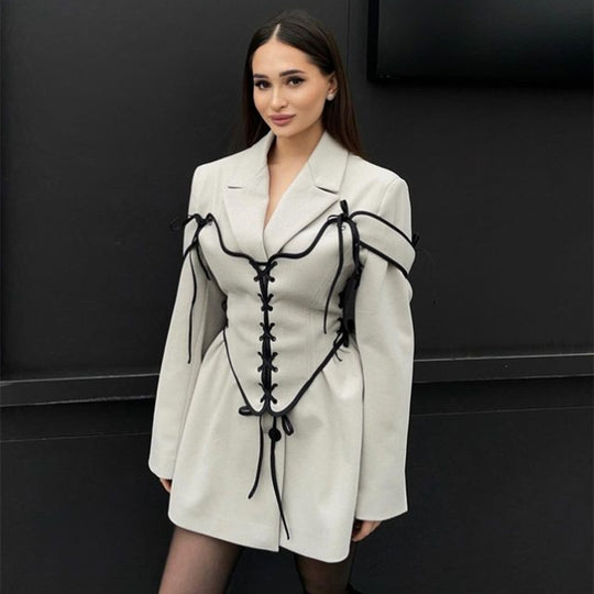 Damen Modischer Couture-Blazer EB