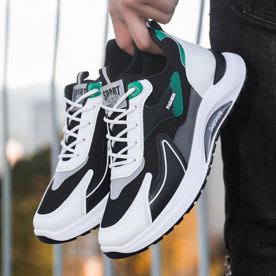 Damen Komfortable Sport-Sneakers mit ergonomischer Dämpfung und futuristischem Design EB