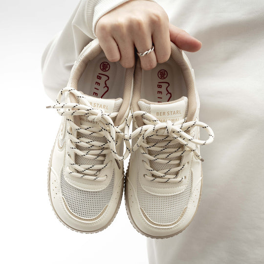 Damen Sportliche Sneakers mit innovativem atmungsaktivem Mesh-Obermaterial und dämpfender Sohle EB