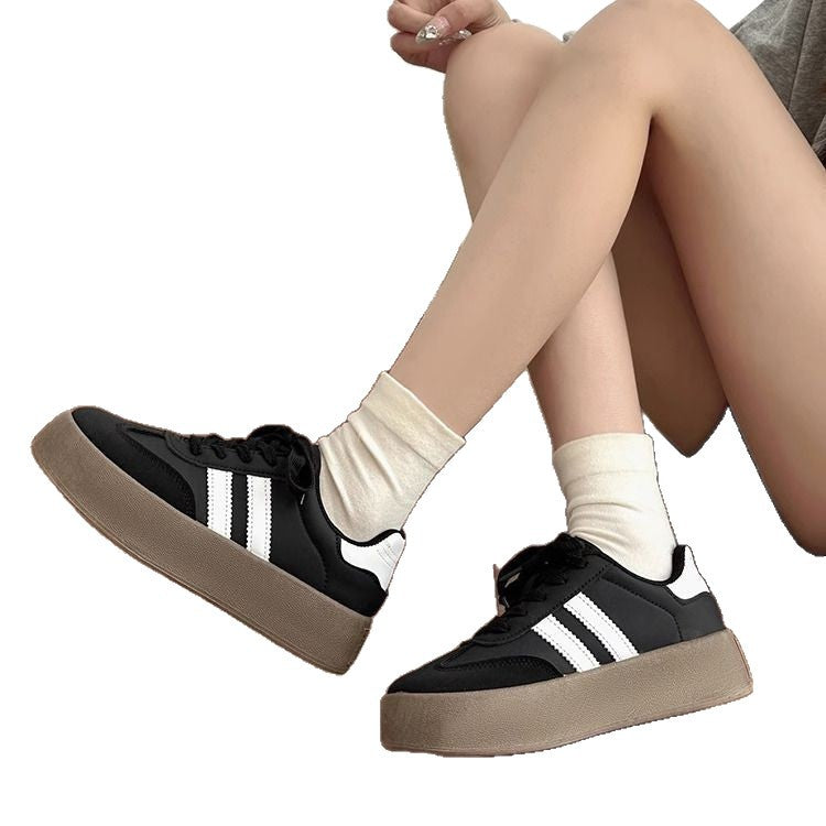 Damen Modische Freizeitsneaker mit dickem Profil EB