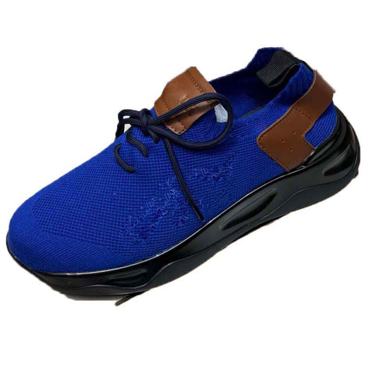 Damen Sportliche Sneakers mit elastischem Riemen und atmungsaktiver Struktur EB