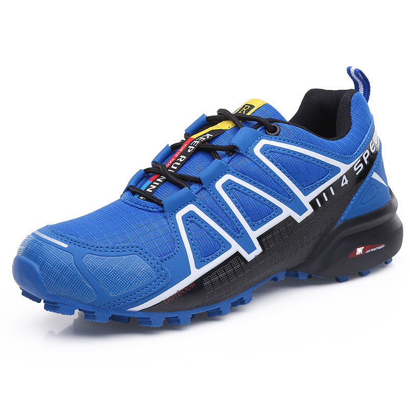 Damen leichte Trailrunning-Schuhe mit wasserdichtem Obermaterial und rutschfester Sohle EB