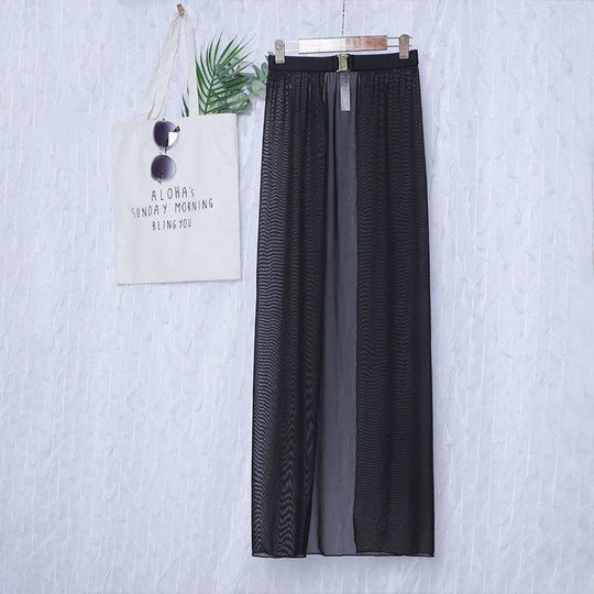 Damen elegantes Strandtuch mit feinem Design und praktischem Verschluss EB