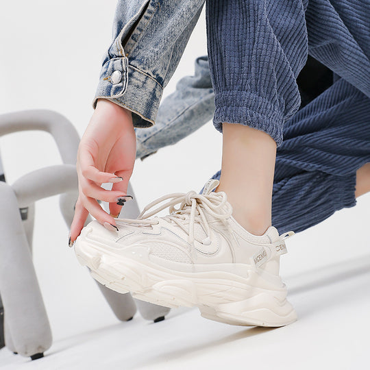 Damen Chunky Sneakers mit innovativer Komfort-Dämpfung und atmungsaktiver Oberstruktur EB