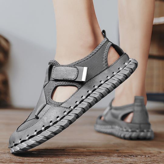 Damen Bequeme Sportliche Sandalen mit rutschfester Sohle EB