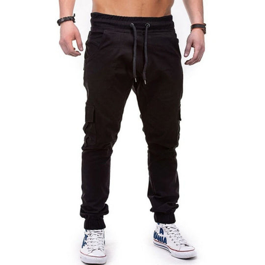 Herren cargo Jogginghose mit elastischem Bund und praktischen Seitentaschen EB