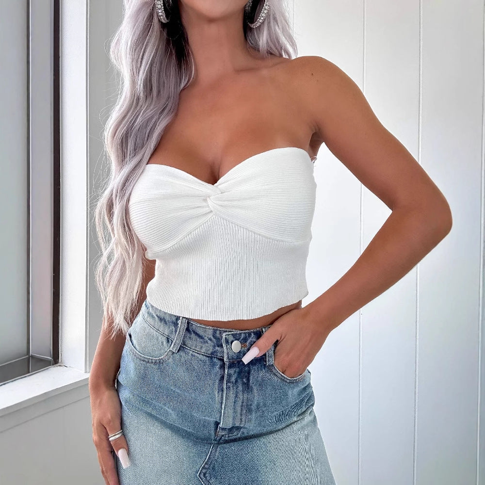Damen Jeansrock mit fransigem Saum und hohem Schlitz EB