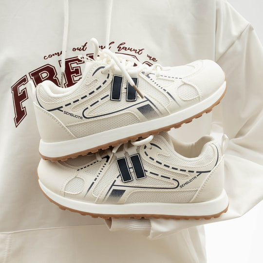 Damen Sportliche Freizeitschuhe mit rutschfester Sohle und atmungsaktivem Mesh-EB