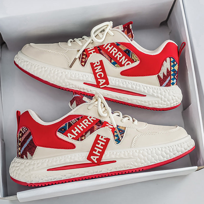 Damen Sportliche Sneakers mit innovativem Ethno-Design EB