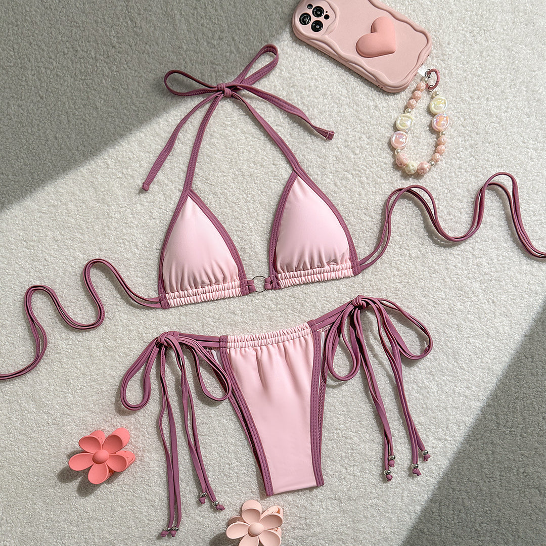 Damen Triangel-Bikini mit flexiblem Bindesystem EB