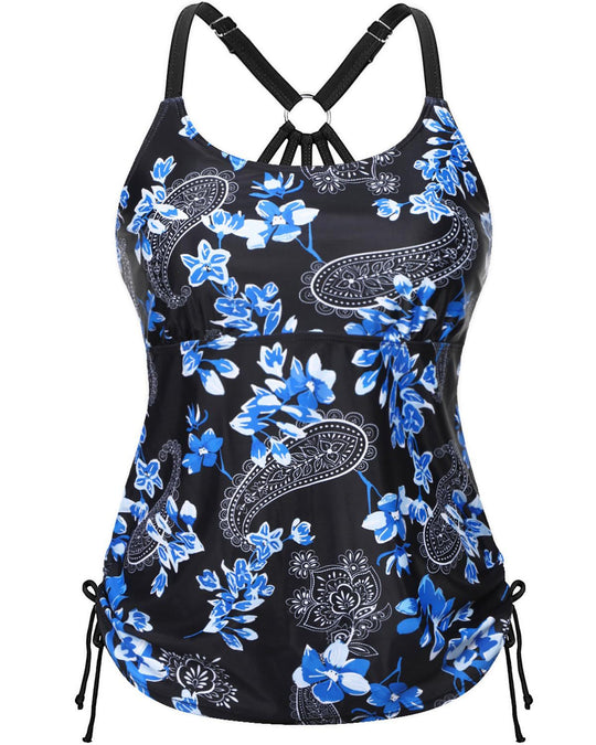 Damen Sportlicher Tankini mit racerback Design EB