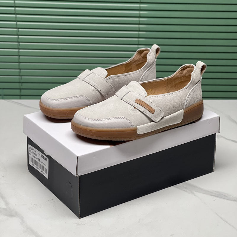 Damen bequeme Slip-On Sneakers EB