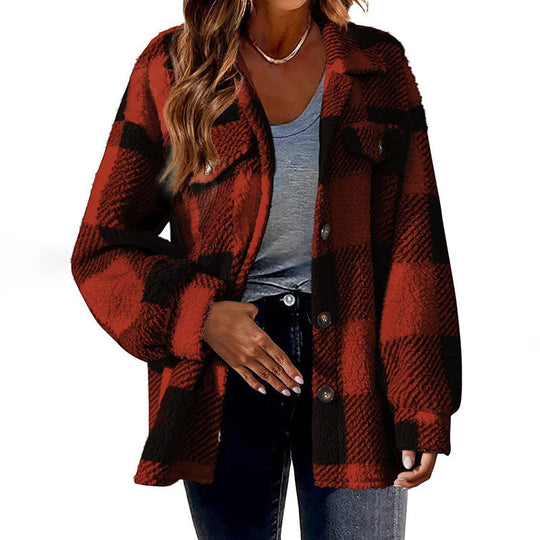 EB | Warmer Karierter Mantel