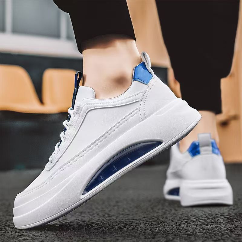 Damen Sportliche Sneakers mit erhöhtem Absatz und atmungsaktiver Oberflächenstruktur EB
